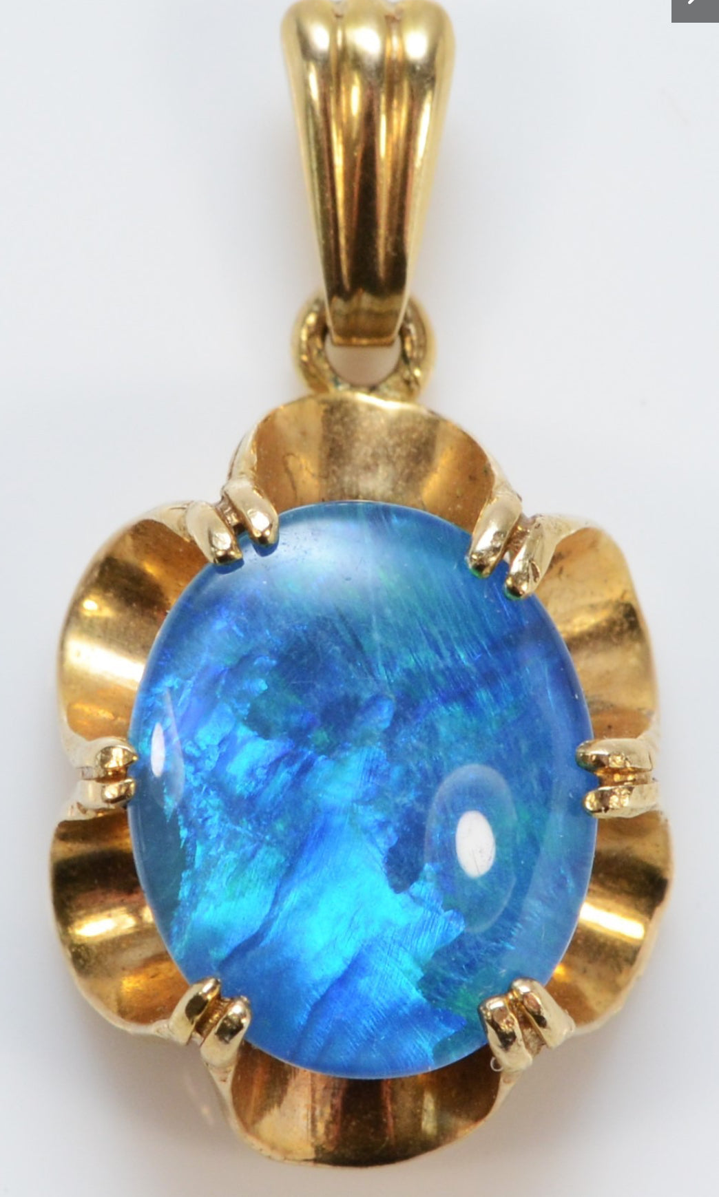 Black Opal Triplet Pendant (Pendant only)