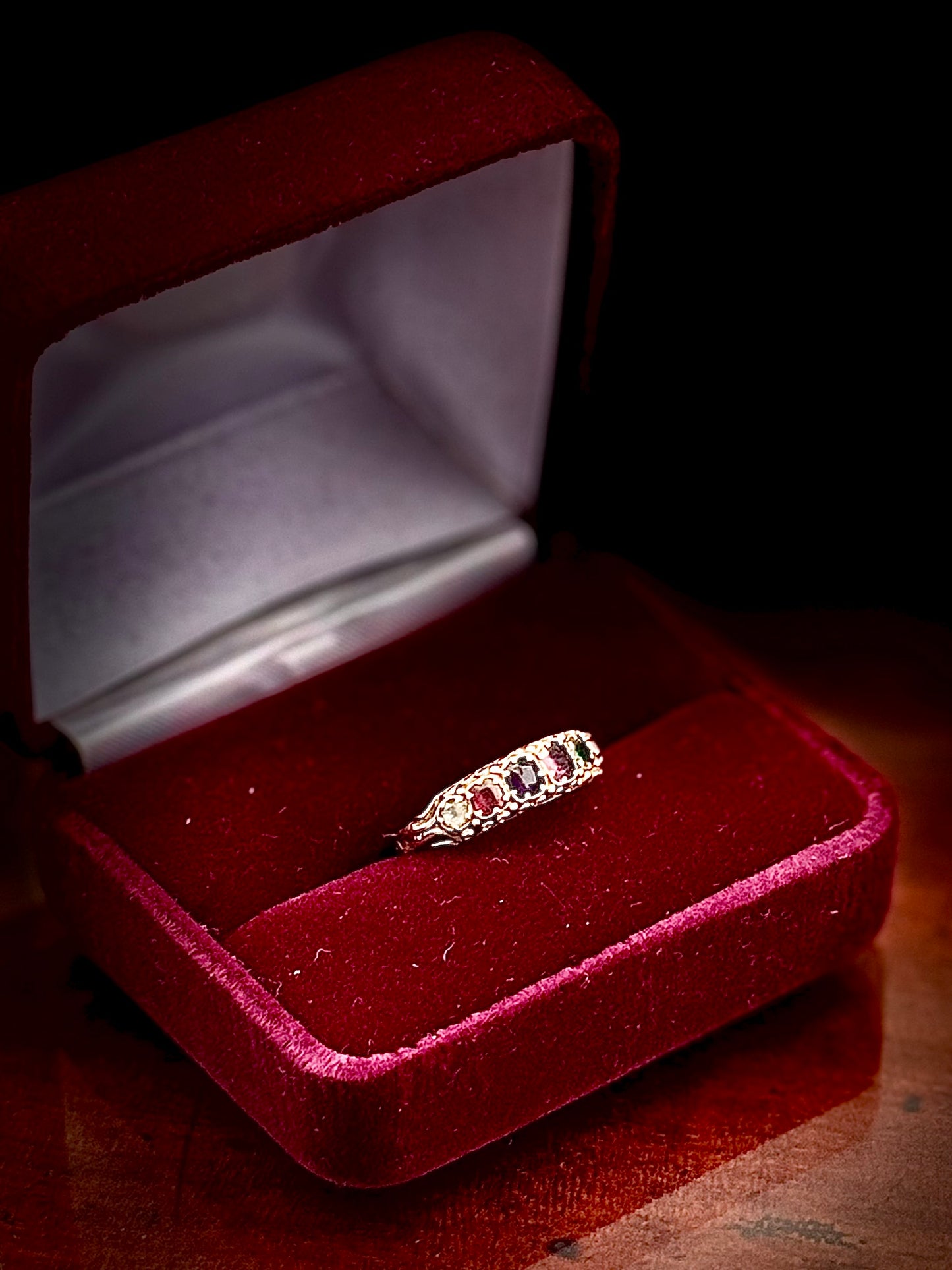15ct Gold 19th Century “Regard” Ring