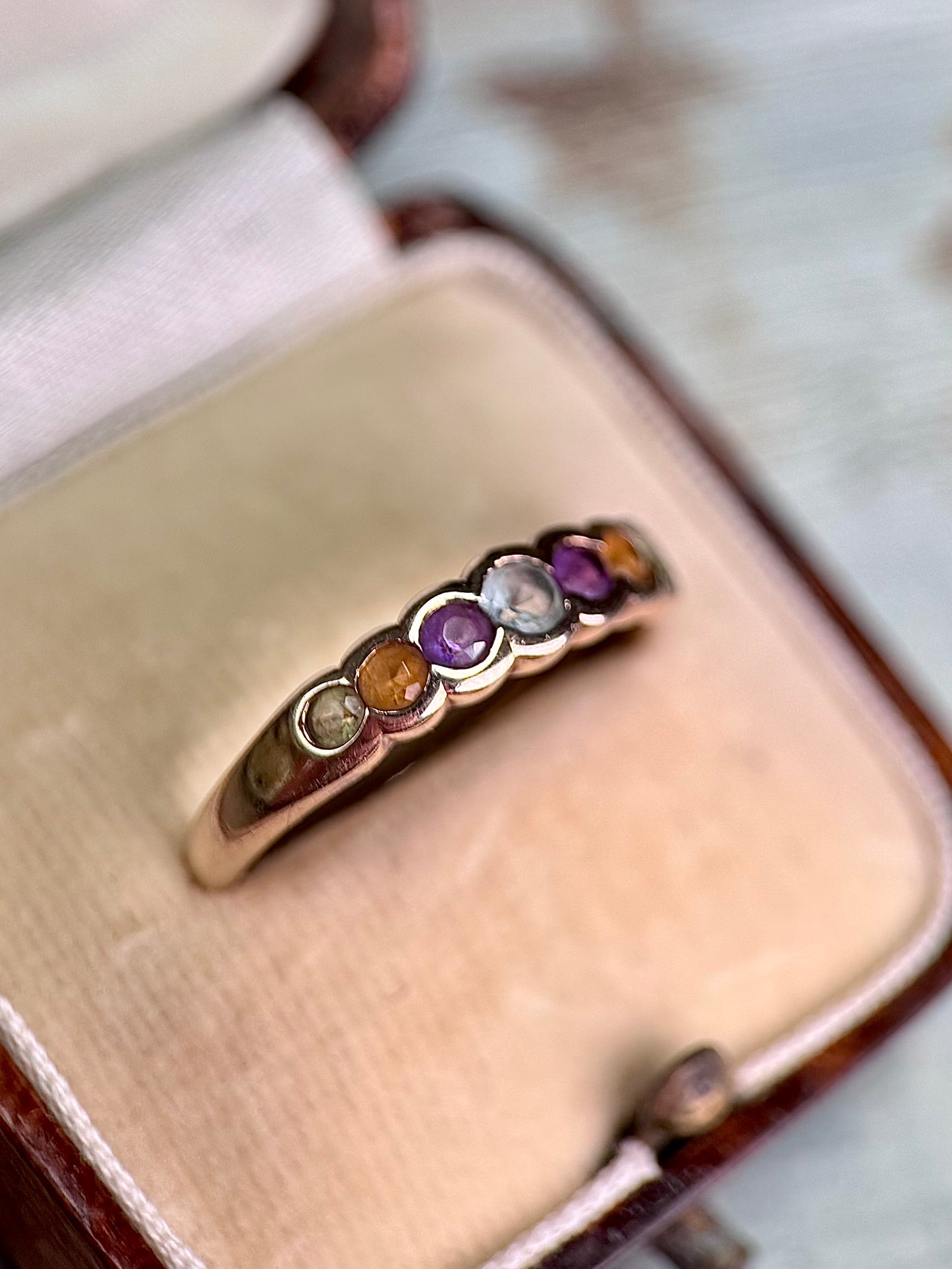 9ct Gold Multigem Ring