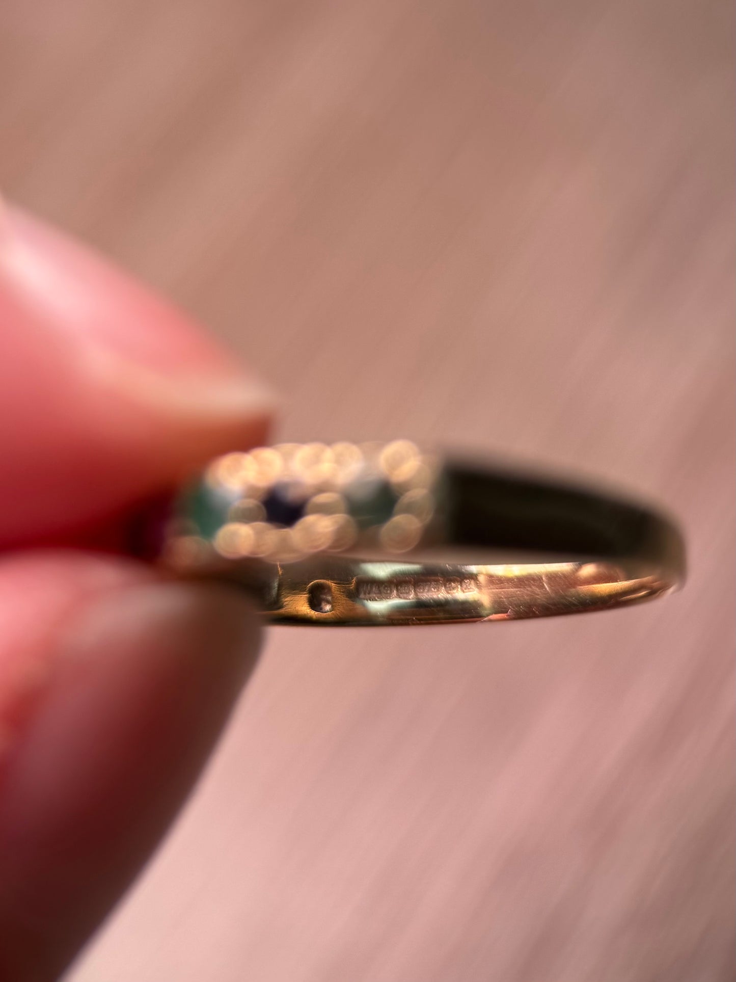 9ct Gold Vintage “Dearest” Ring