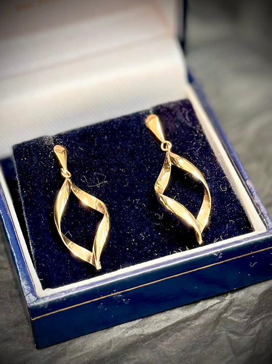 Gold Drop Earrings