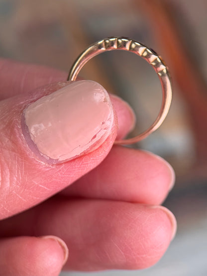 9ct Gold Multigem Ring