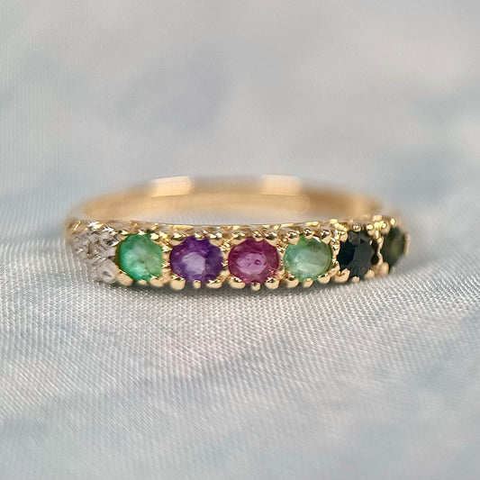 9 Carat Gold Vintage “Dearest” Ring