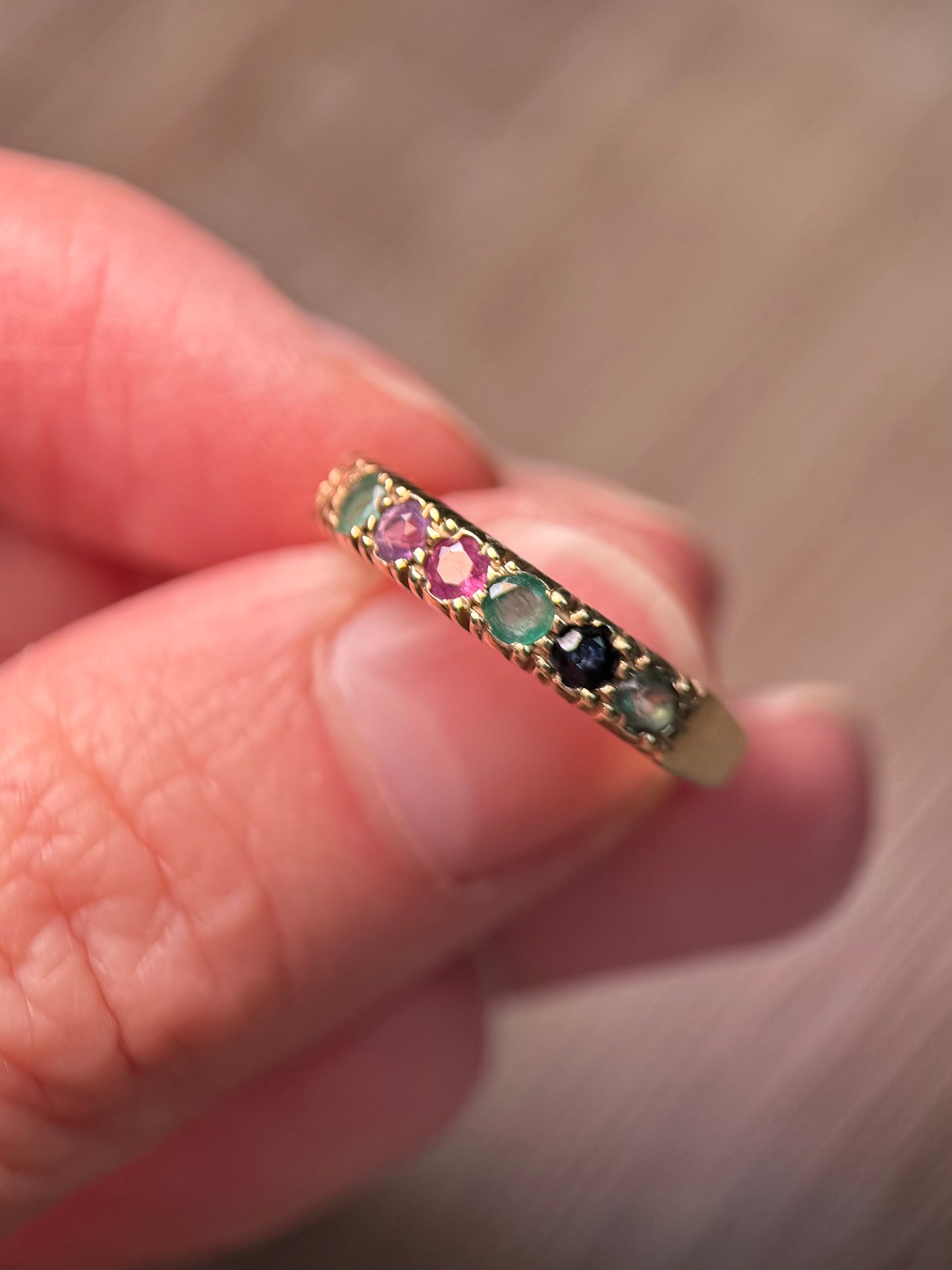 9ct Gold Vintage “Dearest” Ring
