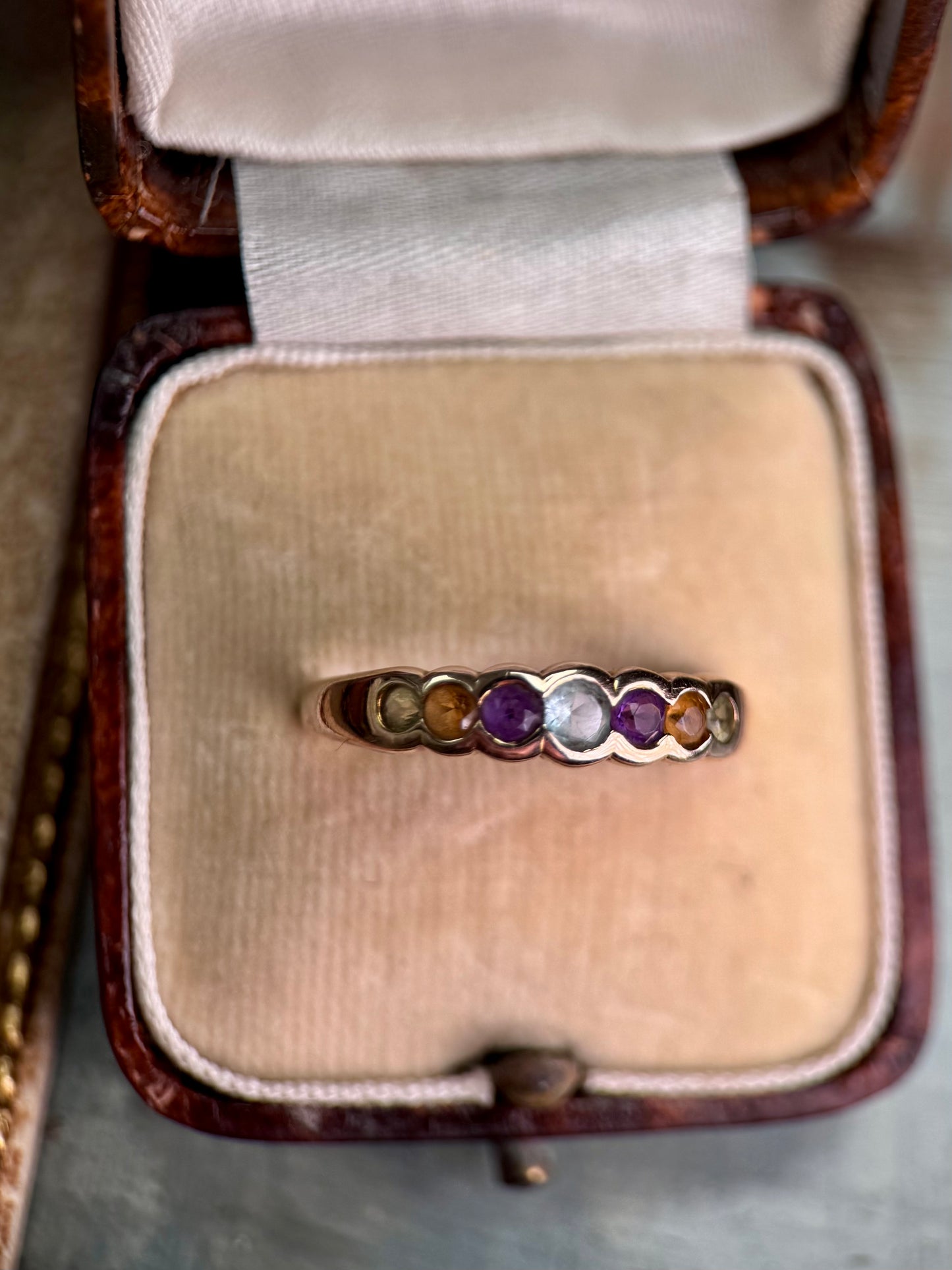 9ct Gold Multigem Ring